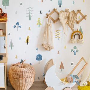 Arbre chambre dosseret décoration papier peint enfants chambre auto-adhésif Stickers muraux vinyle étanche bricolage Stickers muraux