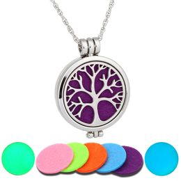 Life Life Cross Snowflake Hollow Luminous Aromatherapy ketting Roestvrij stalen parfum Dispenser Locket Kruiskettingen Will en Sandy