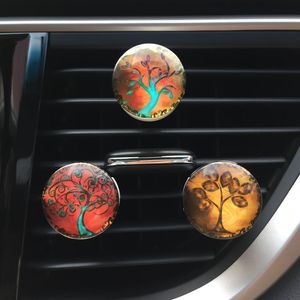 Tree Of Life Diffuser Flavoring For Air Fresheners Fragrances Auto Perfume New Car Vent Clip Aroma Car Scent Decor