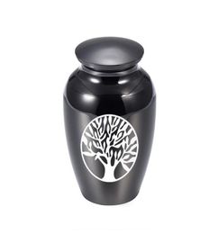 Boom van Life Small Keepsake Urns voor Ash Mini Cremation Urns for Ashes Memorial Ashes Holderpet 70x45mm7857734