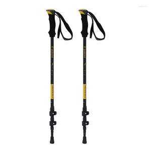 Trekkingstokken 2PCS Outdoor Sport Wandelstok Ultralight Kampeeruitrusting Accessoires Natuurwandeling Wandelen