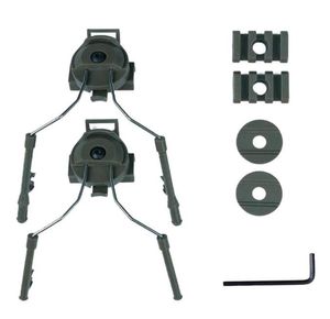 Bâtons de randonnée, Suspension sur Rail de casque, Support de casque, adaptateur de casque ARC, attaches latérales gauche et droite, 3617699