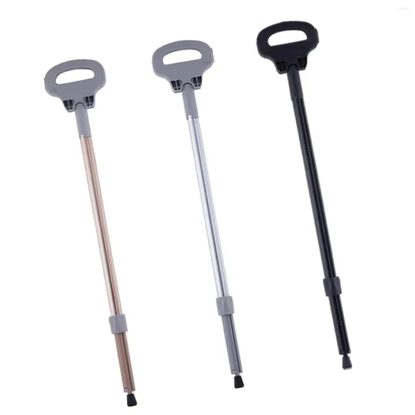 Bastones de Trekking multifuncionales para personas mayores, bastón antideslizante de aleación de aluminio, taburete plegable portátil para senderismo y escalada