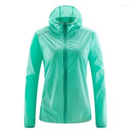 Trench Coats Ultra-dunne en ademende zomer zonnebrandcrème Damesjas Outdoor Sweatshirt Anti-UV en anti-mosquito luxe zonbeschermende kleding