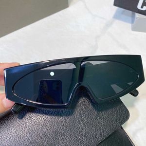 Diseñador de tendencia para hombre logo gafas de sol gene D forma gafas de sol para mujer personalidad genial todo-fósforo vacaciones playa protección UV400
