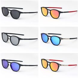 Tendencia de la moda gafas de sol polarizantes para hombres y mujeres marco redondo de marco solar vasos deportivos al aire libre conductor pesca oky9439