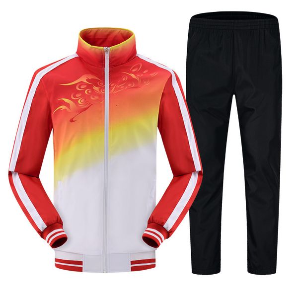 Costume pour hommes et femmes, amoureux de la tendance, tourisme, musculation, gymnastique artistique, mouvement de groupe, uniforme scolaire, Service de classe