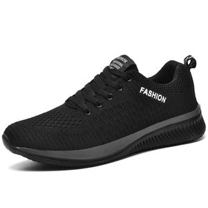 Zapatos para correr de tendencia para hombre y mujer, zapatos deportivos ligeros y transpirables para hombre, zapatillas de deporte de punto para parejas, zapatos de gimnasio cómodos, tenis informales para hombre