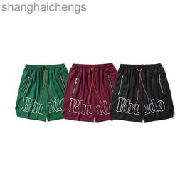 Trend Original 1: 1 Rhuder Diseñador pantalones cortos pantalones cortos para hombres Nuevos pantalones cortos de playa de deportes de verano para mascotas de baloncesto para hombres Pantalones de malla de malla suelta de malla