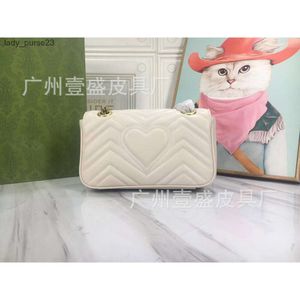 Monedero de tendencia Axila Marmont Estilo clásico Lady Single Kucci Bolsas Top Bag Mujer Hombro Diseño de mujer Moda Mensajero Calidad Cadena Bolso ANOB