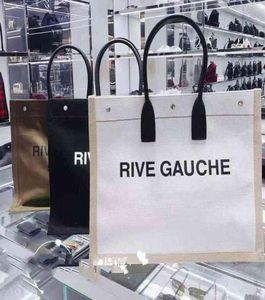 trend Dames handtas Rive Gauche outdoor tassen handtassen top linnen Grote Strandtassen Designer reistas Portemonnee twee6117779