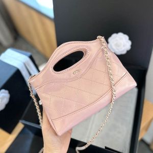 Tendance Femmes Mini 31 Sac Designer Sac à bandoulière 20CM Matériel doré Cuir Matelasse Chaîne Pochette de soirée Sac sous les bras Vintage Bandoulière Porte-monnaie Borsa Fanny Pack