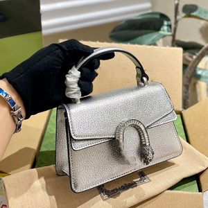 Tendance 2024 Borsa di Design Vin Dieu Sac Premium En Cuir Véritable De Luxe Mini Chaîne Une Épaule Bandoulière Sac À Main Pour Femmes