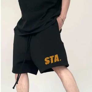 Trendy 2024 zomer nieuwe shorts heren Amerikaanse casual veelzijdige fitness basketbal sport 5/4 broek