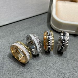 trendy 925 Sterling zilveren keramische ringen voor dames en heren nieuwe aankomst dupe merksieraden