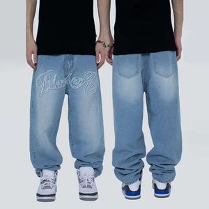 Pantalon de skateboard hip-hop décontracté surdimensionné et joufflu surdimension