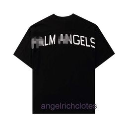 Trendy en Fashion Angels High Street Trendy Skateboarding Half Mouw Mermaid Print Heren en dames losse T-shirts met korte mouwen met echte tag, originele 1: 1 kwaliteit