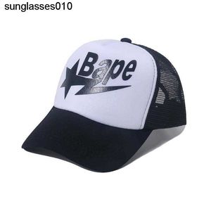 Casquette de baseball à la mode pare-soleil lettre pour hommes Bapesta casquette de chapeau de soleil imprimée pour les conducteurs masculins et féminins à cheval