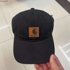 Baseball tendance avec étiquette en cuir massif, protection solaire, couples sortant faire du shopping, casquette en langue de canard pour hommes et femmes, polyvalente