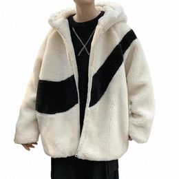 Marque à la mode Ins coréen Versi automne et hiver Street Fi veste Cott veste hommes ample Cott veste P8C5 #