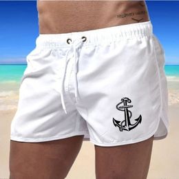 Brand de marque Trendy Summer Quickdry Shorts hommes Swimwear Beach Shorts Swim Shorts Beach Wear Sports 9 Couleurs Vêtements pour hommes 240402