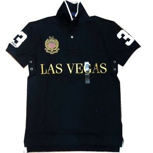 Badge de nom de ville tendance Malaisie à manches courtes Polos Shirt Men S T