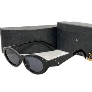 Trendy designer zonnebril voor vrouw zomer cat eye populaire heren brillen modieuze lunette homme gepolariseerde zonnebril mannen cadeau ga0108 B4