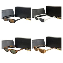 Lunettes de soleil de créateurs à la mode hommes mode ornement lunettes de soleil femmes petit cadre ovale lunette de soleil homme lunettes voyage amant cadeau hg135 H4