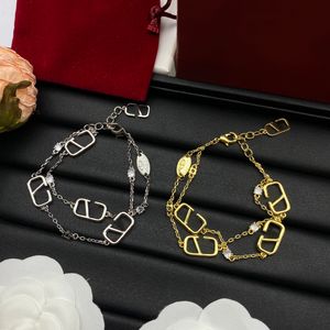 Trendy Designer Womens Heren Armband Sieraden Mode Goud Zilver Brief Luxe Armbanden Voor Vrouwen Sieraden Armband Ketting Geschenken Voor Vrouwen