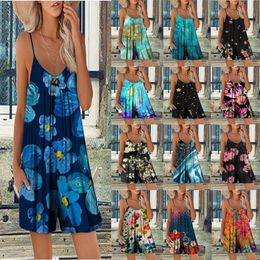 Trendy Digital Print Contanes pour femmes confortables Urban Floral Print One-Piece Wet Tob Top Suit AST2802487
