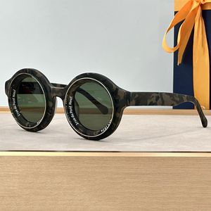 Fashion Fashion Fashion Mens Classic and Frame Designer Sun Glasses Sun Glassesz2501u Vintage 2024 Super Vision Paris Week Men Fashionable Round Acetate Cable Z2501U capaz