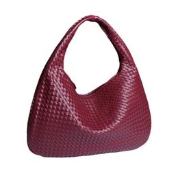 Sac fourre-tout tissé à la mode pour femmes sacs fourre-tout tissés multi-usage sacs à main en cuir PU de haute qualité et de grande capacité 240118