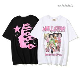 T-shirt à manches courtes tendance High Street Hellstar Paradise Girls Tee Rollins Style I29B