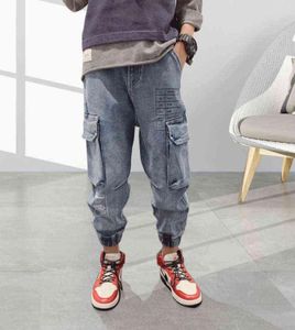 Jeans à la mode pour garçons pour enfants automne enfants 039 Vêtements jeans doux pantalon en denim grosse cargo pantalon pantalon hip hop garçons trant5927217