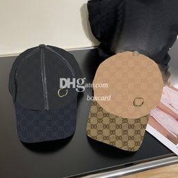 Casquettes de boule de lettre à la mode chapeaux de dôme pour les Couples élégant Hiphop casquettes à visière quotidiennes chapeaux de Golf