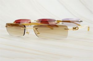 Trendy luxe zonnebrillen mannen Designer zonnebril dames buffel hoorn frame voor het rijden vissen carter heren zonnebrillen goedkoper9862291