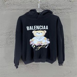 Trendy heren hoodie unisex mode streetwear sweatshirts student sweatshirts losse hoodie paren truien e4655