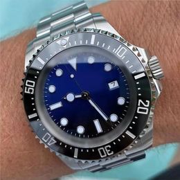 Reloj de moda para hombre, 43MM, serie Ocean Homer, bisel giratorio de cerámica, cristal de zafiro, pulsera con cierre deslizante de acero inoxidable Automa307L