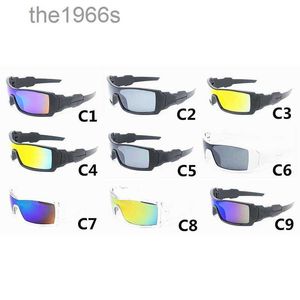 Gafas de sol de una pieza para hombre, lentes de moda para ciclismo al aire libre, gafas envolventes para montar, gafas de sol deslumbrantes a prueba de viento para hombre, 9 colores 954K