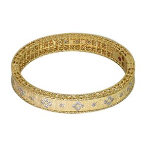 Trendy Nieuwe Komende Manchet Armbanden Met Steen Kristal voor Vrouwen Armband Charm Paar Vrouwelijke Dames Geel Goud Kleur Armbanden Indian328u