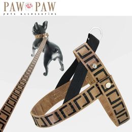 Tendy Pet Lashes Style Gif Style Homs Harness For Dogs Bulldogs Corgis Teddies Collier de chien à la mode Classic Design Luxury 240506