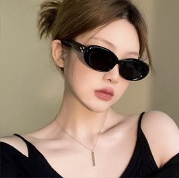 Lunettes de soleil ovales rétro pour femmes, petites lunettes de soleil Vintage rondes Steampunk pour femmes, nuances de mode dames, Oculos UV400