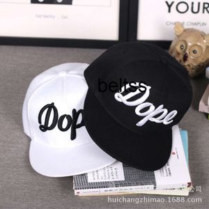 Chapeau de Hip Hop d'été à la mode lettre brodée DOPE chapeau de Baseball imprimé chapeau à bord plat chapeaux pour hommes et femmes