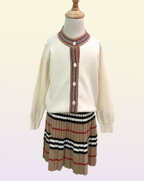 Vestidos de moda para niña pequeña, ropa bonita de diseñador de primavera para bebé recién nacido, conjunto para niñas pequeñas, Cloth5419272