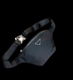 Bolsa de cintura de moda 20fw Textura Diagonal Shoulder Bag Bag de diseño Estilo de diseñador con productos de nylon Top Color Black WF20120244742463