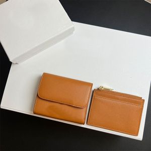 Portefeuilles à la mode pour le portefeuille en cuir de qualité des femmes Vendu avec emballage de boîte 0528