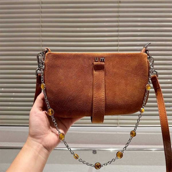 Bolso de diseñador de invierno de moda Mu 3 bolsos de diseño de color Bolso de mujer de moda Bolso de cuero cruzado Bolso clásico Bolsos de hombro Decoración de cadena Bolso de mano