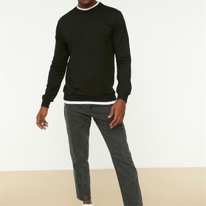 Sweat-shirt TRENDYOL HOMME BASIC SWEAT TMNAW22SW0658 220406