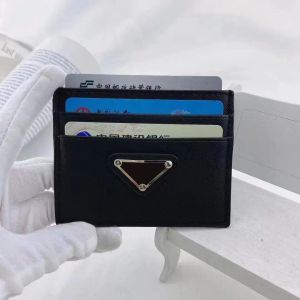 Driehoekskaarthouders Modieuze kaarthouder portemonnees Muntkaarthouder portemonnee Portemonnees Luxe ontwerper echt leermerk