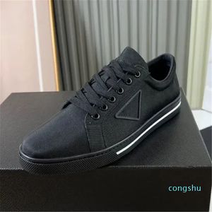 Zapatos de lujo transpirables cómodos de marca de moda triangular zapatos deportivos para caminar al aire libre para hombre